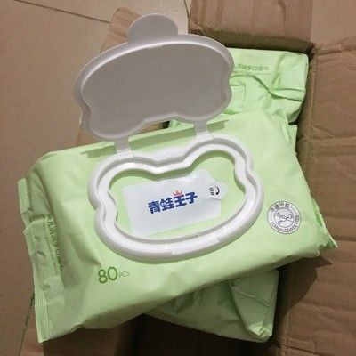 কার্টুন স্টাইল অর্গানিক সেনসিটিভ স্কিন বেবি ওয়েট ওয়াইপস কাস্টম প্যাকড 1 থেকে 100 পিসি