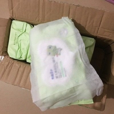 কার্টুন স্টাইল অর্গানিক সেনসিটিভ স্কিন বেবি ওয়েট ওয়াইপস কাস্টম প্যাকড 1 থেকে 100 পিসি