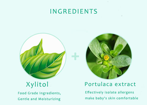 স্প্যানলেসড ননওয়েভেন সফট ক্লিনিং অর্গানিক বেবি বার্ন ওয়াটার ওয়াইপস