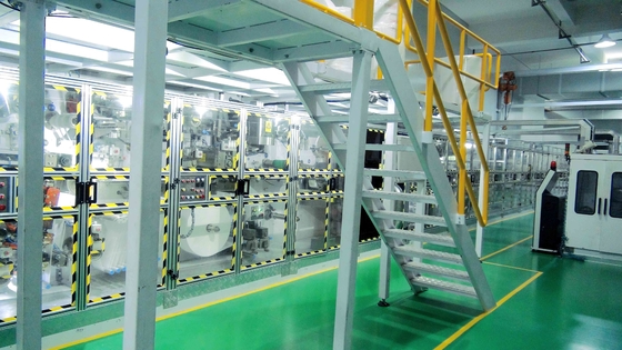 OEM নিঃশ্বাসযোগ্য নিষ্পত্তিযোগ্য শিশুর ডায়াপার
