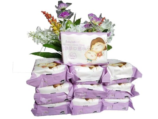 পাইকারি উচ্চ মানের 80 পিসি অগন্ধযুক্ত জল সংবেদনশীল জন্য বেবি ওয়েট ওয়াইপ