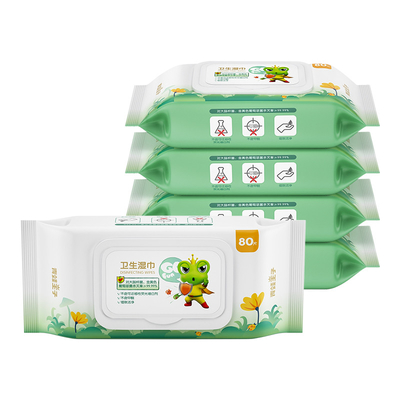 OEM 72pcs সস্তা নন বোনা শিশুদের যত্ন তুলা বায়োডিগ্রেডেবল বেবি ডিসপোজেবল ওয়েট ওয়াইপস অ্যালকোহল ফ্রি বেবি ওয়েট ওয়াইপস