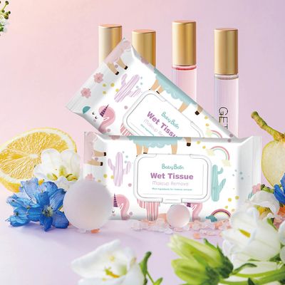 বেবি ডিসপোজেবল ওয়েট ওয়াইপস ঢাকনা রো জল নন বোনা ফ্যাব্রিক উপাদান