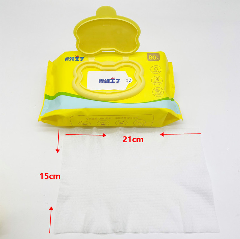 উষ্ণ নরমভাবে ফর্মুলা বেবি ডিসপোজেবল ওয়েট টিস্যু বিশুদ্ধ জলের সাথে সুগন্ধিহীন গন্ধ