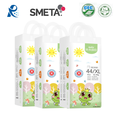 ওয়েট ইন্ডিকেটর 480ml ডিসপোজেবল বেবি ডায়াপার শোষণকারী লেয়ার নরম অ বোনা